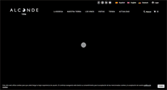 Desktop Screenshot of bodegasalconde.com